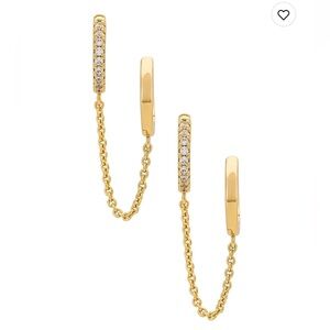 REVOLVE Double Hoop Gold Set